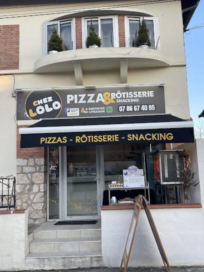 Pizza de CHEZ LOLO Pizzéria Rôtisserie Toulouse Roseraie à Toulouse