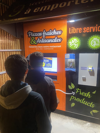 Pizza de Distributeur de pizza à Toulouse