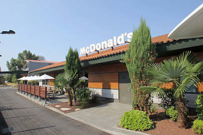 Pizza de McDonald's à Toulouse