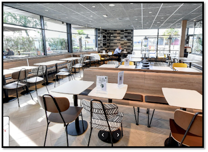 Pizza de McDonald's à Toulouse